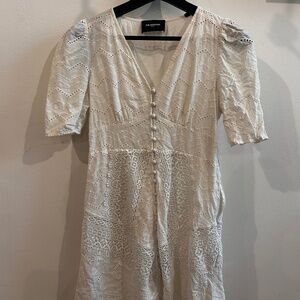 Kooples white summer dress